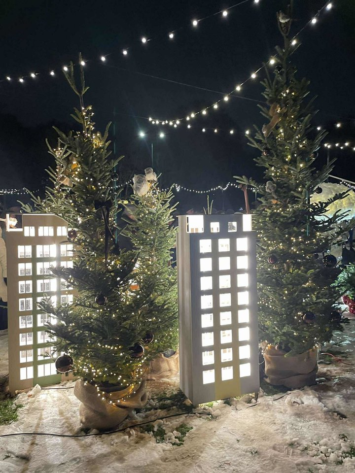 Jonavos Kalėdų eglės įžiebimas.<br>Aigustės B. nuotr.