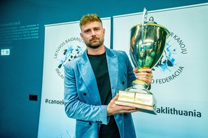 Geriausiu Lietuvos baidarininku pirmą kartą karjeroje išrinktas Andrejus Olijnikas