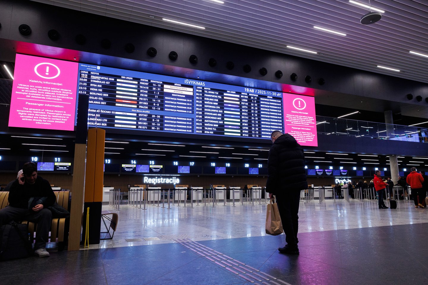 Vilniaus oro uostas.<br> T. Bauro nuotr.