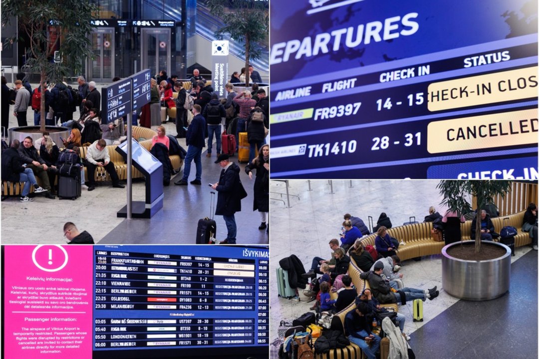 Vilniaus oro uostas.<br> T. Bauro nuotr.