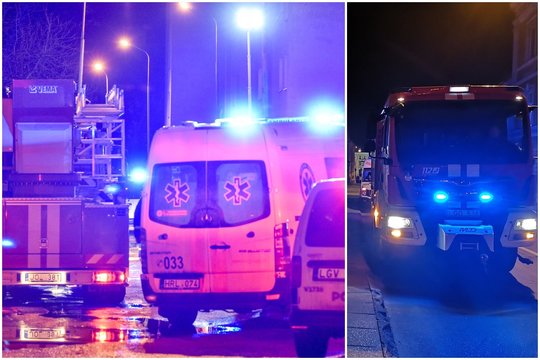 Po pavojingo incidento Kaune į ligoninę išvežta moteris su kūdikiu: bute – nervus paralyžiuojančios dujos