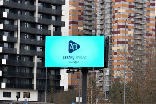 „2go“ lauko ekranų tinklas: laikas būti matomam – dabar