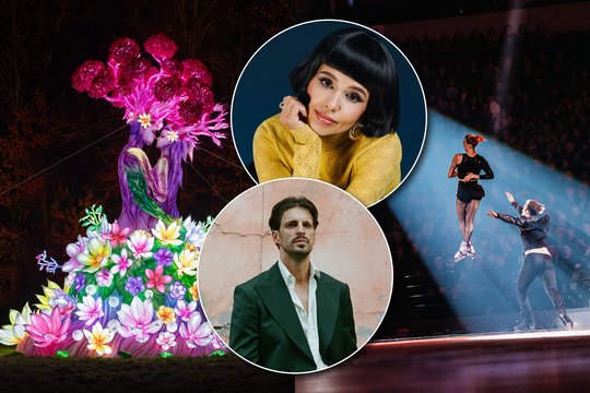 Ryškiausi šventiniai renginiai Lietuvoje: šviesos festivaliai, koncertai ir įspūdingas ledo šou