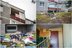 Per gaisrą Panevėžio daugiabutyje žuvo moteris, į ligoninę išvežtas nukentėjęs vyras