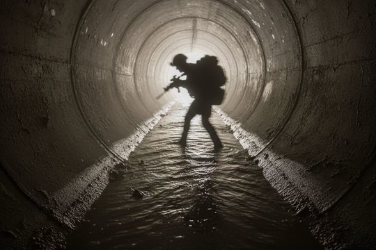 Okupantų košmaras kanalizacijos vamzdyje: šaltis, haliucinacijos ir vadų „dovanėlė“ pabaigoje