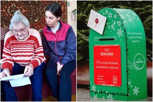 Laiškai, kurie sujungia kartas: startuoja „Kalėdinis senjorų paštas“