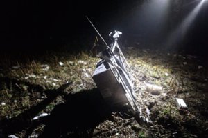 Šalčininkų rajone pasieniečiai nutupdė kontrabandą iš Baltarusijos skraidinusį droną