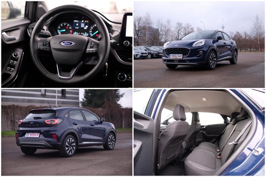 Naudoto „Ford Puma“ testas: jei nori smagiausiai važiuojančio ir išvaizdaus SUV