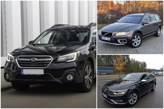 TOP 3 naudoti padidinto pravažumo universalai: štai kokias jų savybes vairuotojai vertina labiausiai