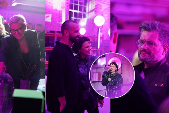 Jazzu sukvietė garsius bičiulius ir savo dalies albumo „Alisa 144“ pristatymą: mylimąją palaikė ir Tadas Gryn