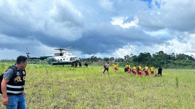Peru Amazonėje dėl nuošliaužos nuskendo du laivai: 13 žmonių išsigelbėti nepavyko