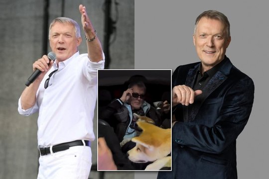 Vytautas Šiškauskas nustebino gerbėjus: parodė, ką veikė ant galinės automobilio sėdynės