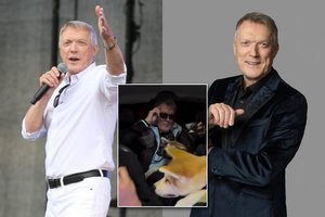 Vytautas Šiškauskas nustebino gerbėjus: parodė, ką veikė ant galinės automobilio sėdynės