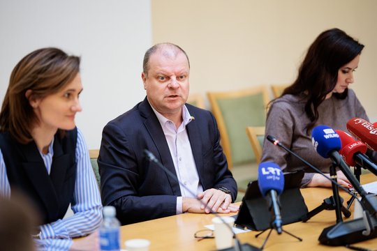 S. Skvernelis kategoriškas: tai per sunki našta premjerei dorotis su krize