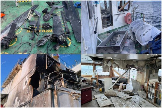 Ketvirtas kartas per savaitę: dronu atakuotas su Rusija siejamas tanklaivis