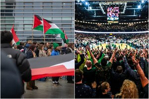 Prieš Eurolygos rungtynes Kaune – protestas prieš „Žalgirį“ ir „Maccabi“