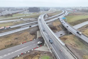 Baigta tvarkyti prie Kauno esanti estakada: atveriamas eismas abiejomis juostomis