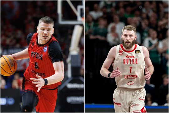 Dvejopos emocijos „Ryte“ – G. Radzevičius keliasi į Eurolygą, A. Gudaitis lieka iki sezono galo