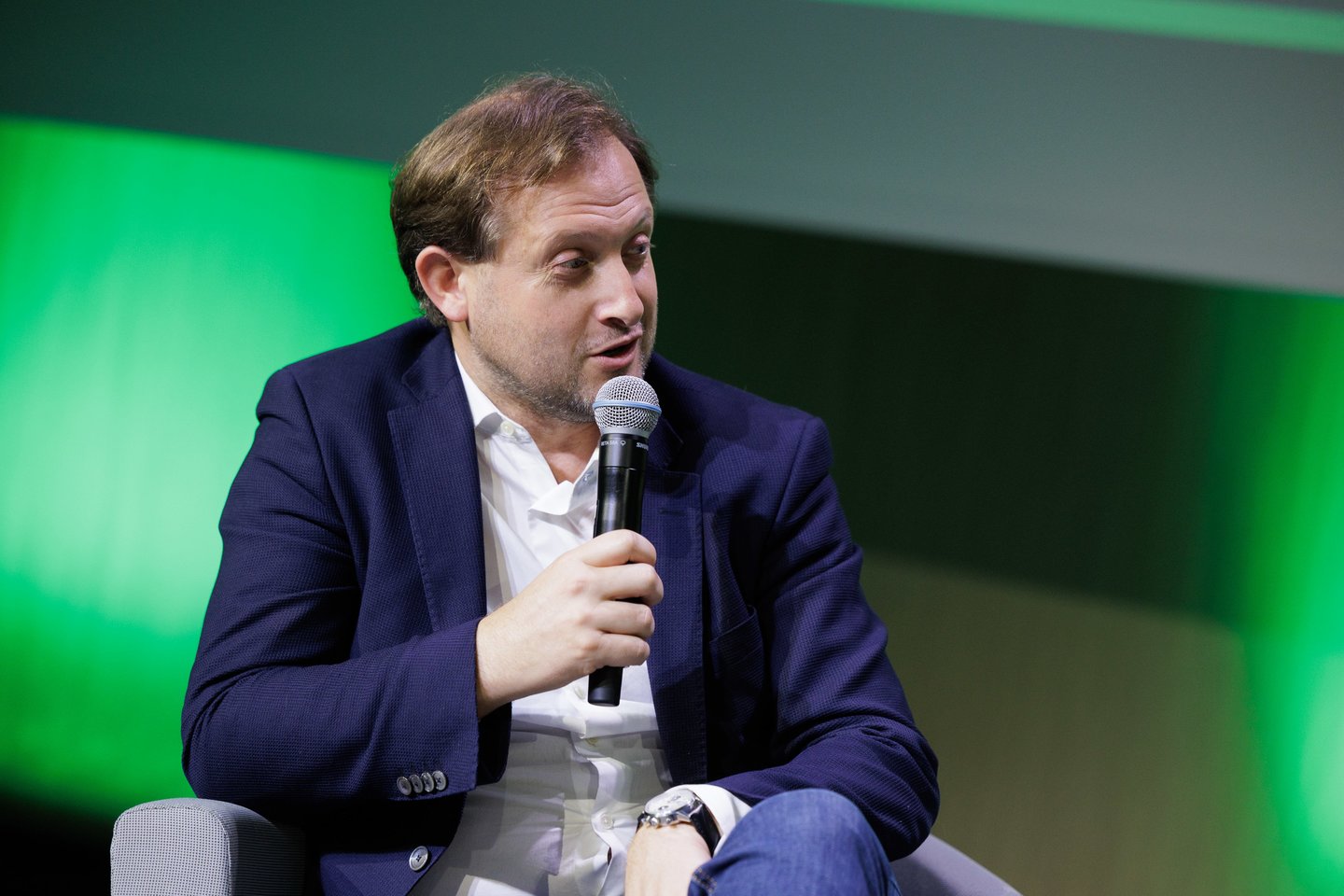 VU TSPMI docentas Deividas Šlekys.<br>V.Skaraičio nuotr.