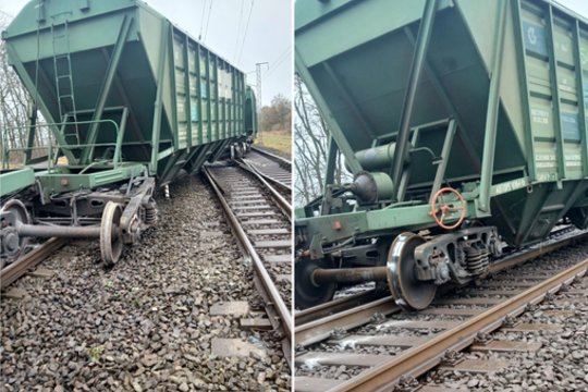 Svarbi žinia važiuojantiems traukiniu: dėl įvykusios avarijos kelionės planas gali keistis