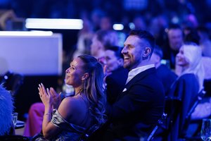 Tiesioginiame eteryje M. Stonkaus kalba visą areną privertė suklusti: „Gresia pavojus“