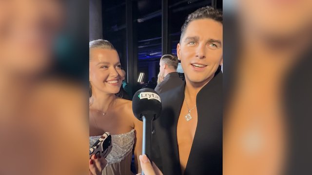 Mažai apie savo santykius besireiškiantys D. Montvydas ir S. Šernė: „Esame pasisakę pakankamai“