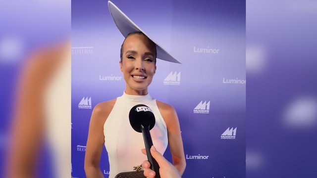 V. Siegel ant mėlynojo kilimo kaustė aplinkinių žvilgsnius: „Stengiuosi laviruoti“