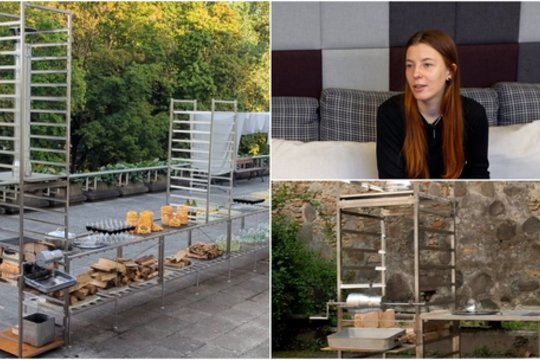 Interjero dizaino studentės darbas pavergė ne vieno širdį: lietuviškus patiekalus pavertė bendravimo dalimi