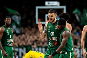 Košmaras Kaune – į save nepanašus „Žalgiris“ buvo sutriuškintas „Maccabi“