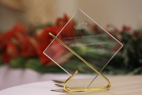 Ukmergės turizmo padėkos vakaras subūrė vietos turizmo paslaugų tiekėjus