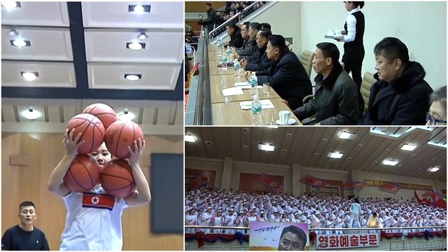 Šiaurės Korėja surengė menines sporto varžybas: tokių keistų rungčių dar reiktų paieškoti