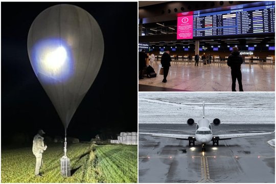 Kova su balionais – lėtais žingsniais: ką skrendantiems į Vilnių jau pataria ir meteorologai