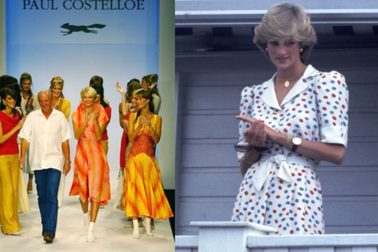 Kas tas žmogus, pavertęs princesę Dianą stiliaus ikona? Taškuoti raštai tapo tikru simboliu