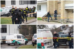 Įtariamojo serijinio žudiko paieška – kaip filme: iškrėstas visas Kauno daugiabutis, įskaitant ir rūsius, rastas bėglio telefonas