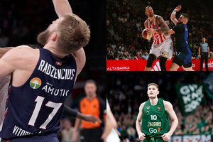 Eurolygos lietuviai. Pergalingas pasitikėjimas G. Radzevičiumi ir girgždantys žalgiriečiai