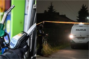 Degalinės apiplėšimas Telšių rajone – lyg iš kino filmo, plėšikas sulaikytas