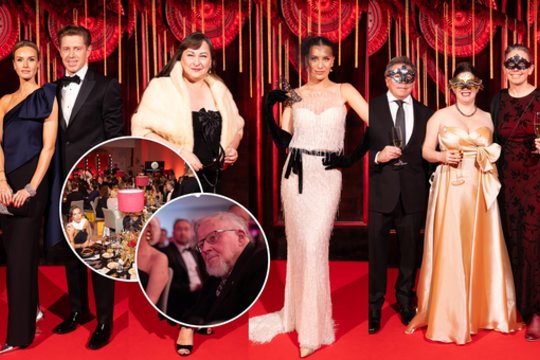 Amerikos prekybos rūmai kviestinius svečius sukvietė į GALA kalėdinę puotą: atvyko ir V. Landsbergis