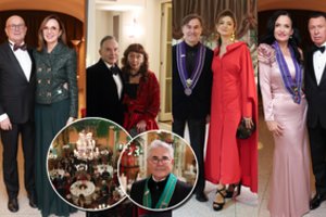 „Stikliuose“ – prabangi kalėdinė GALA puota su kviestiniais svečiais: atvyko ir V. Matijošaitis, ir S. Vikšraitis