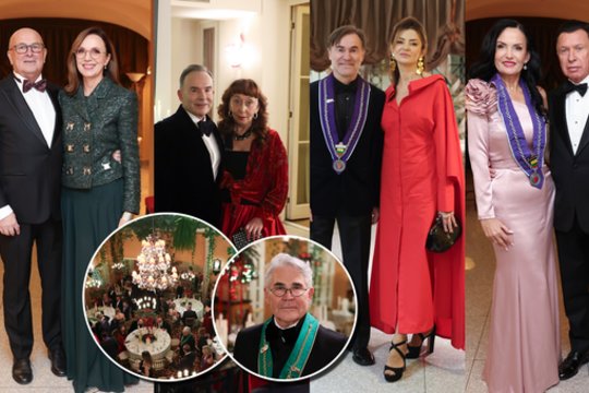 „Stikliuose“ – prabangi kalėdinė GALA puota su kviestiniais svečiais: atvyko ir V. Matijošaitis, ir S. Vikšraitis