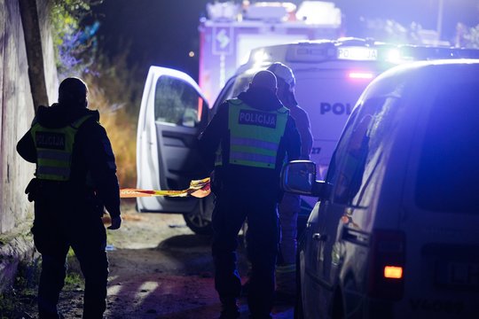 Utenoje, sudegusioje pašiūrėje, rastas vyro kūnas