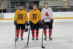 Jaunimo ledo ritulio rinktinė pradeda kovas pasaulio čempionate: laukia grėsmingas varžovas
