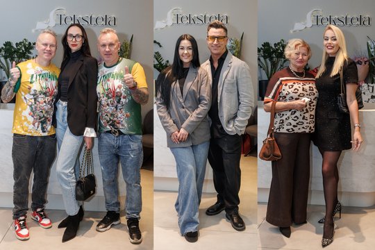 Salono atidaryme Kaune – netikėtumas: žinomi žmonės atkleidė nežinomus savo talentus