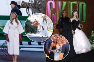 Žvaigždžių savaitėje – užpulta A. Grande ir į Baltuosius rūmus atvežtą eglutę pasitikusi M. Trump