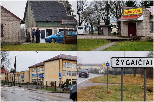 Nužudymais įtariamo B. Mikutavičiaus gimtieji Žygaičiai: kadruose – miestelio kasdienybė