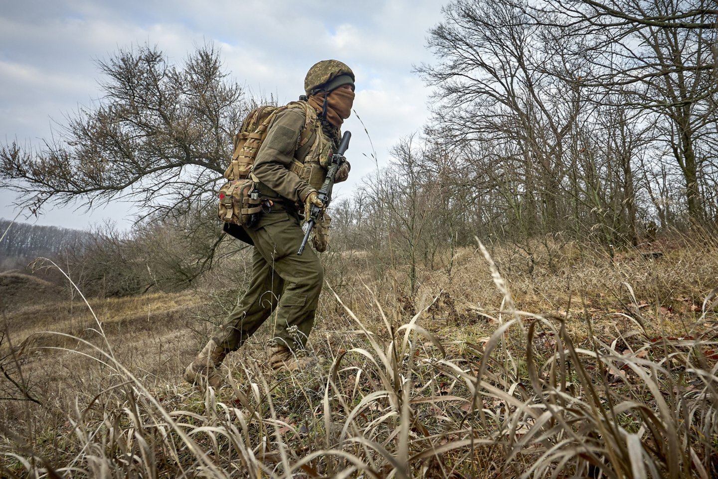 Karas Ukrainoje.<br>EPA/ELTA nuotr.