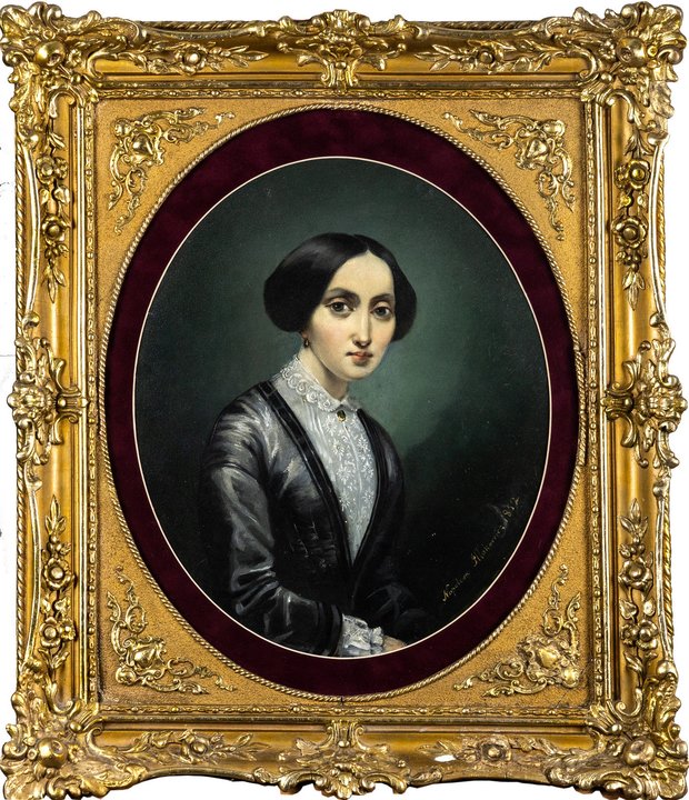 Paslaptingoji gražuolė iš lietuvių dailininko portreto