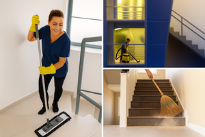 Laiptinių valymo transformacija: nuo natūrinių mainų iki sustyguoto proceso