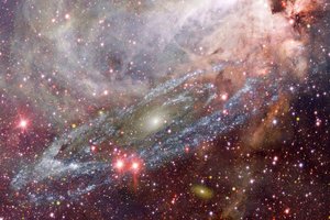 Aptiko vieną didžiausių kosmose besisukančių struktūrų