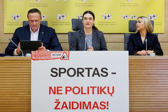 Seimo olimpiniai čempionai baidosi sporto reformos: „Projektas parengtas su suinteresuotų organizacijų įtaka“