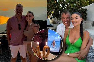 Š. Jasikevičiaus žmonai A. Doukai – 40: paviešino žaismingą vaizdo įrašą